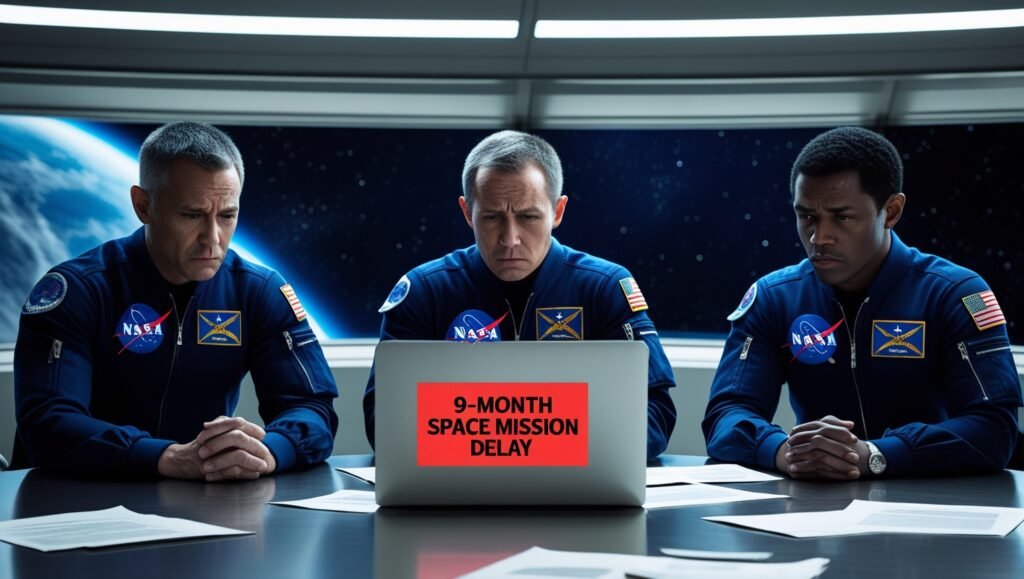 NASA Astronauts Break Silence on Unexpected 9-Month Space Mission Delay